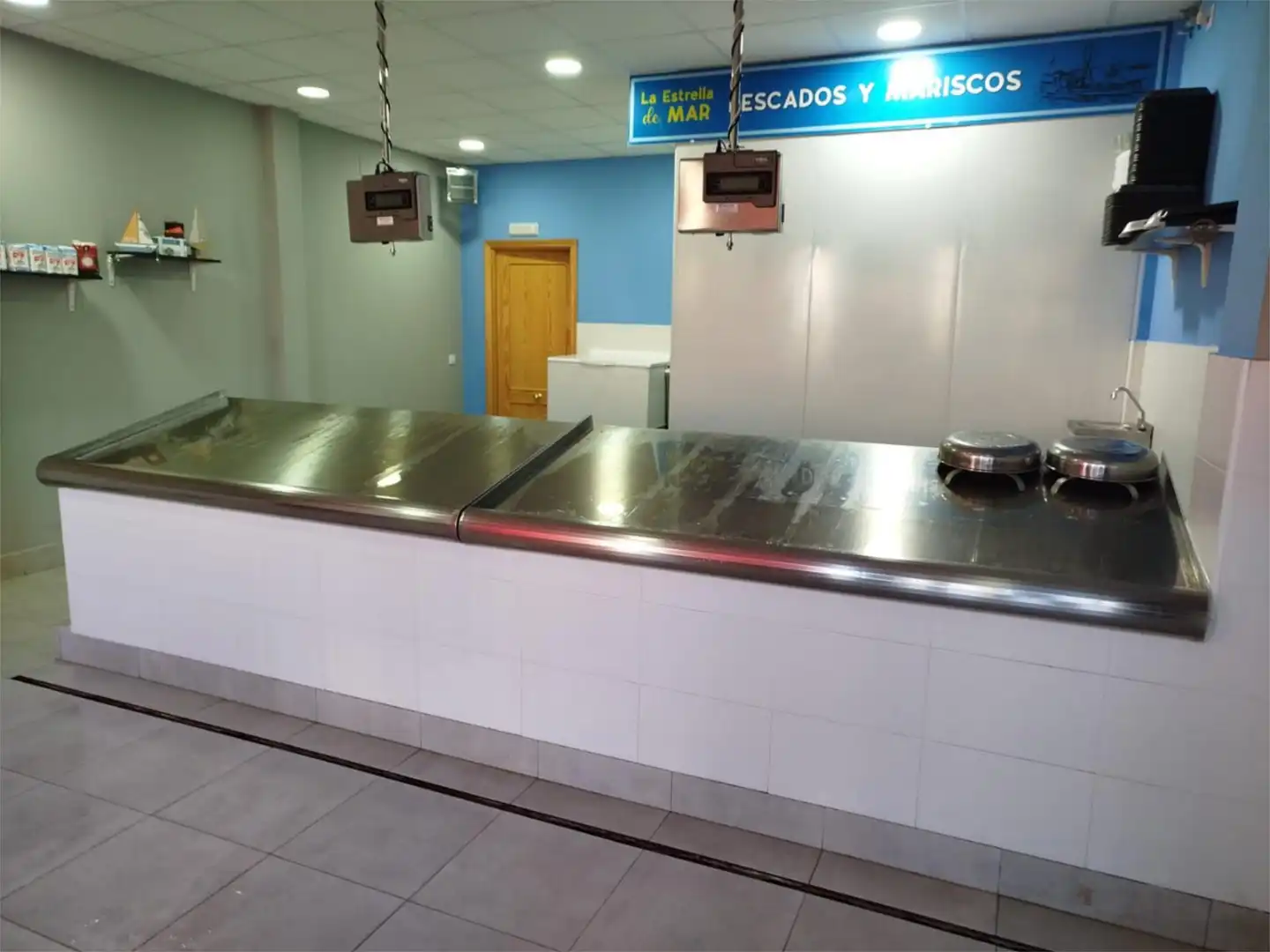 Cocina de Local en traspaso en Navas del Rey con Aire acondicionado y Calefacción