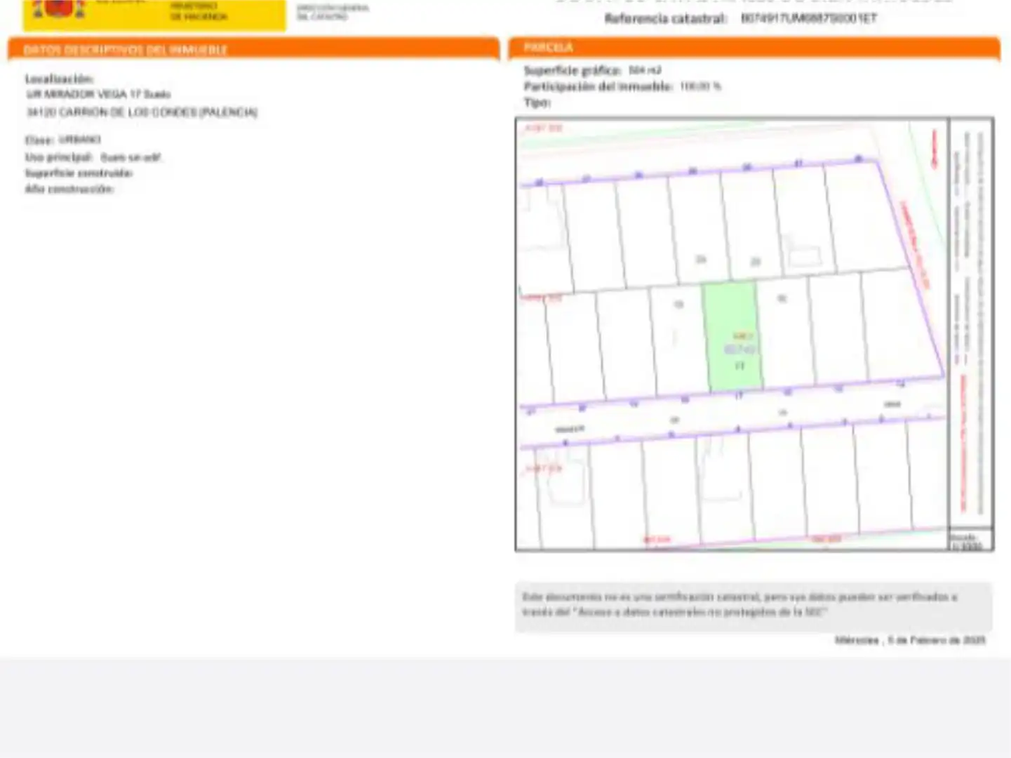 Constructible Land for sale in Carrión de los Condes