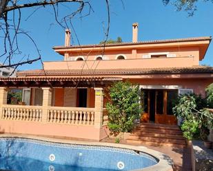 Vista exterior de Casa o xalet en venda en Marratxí amb Aire condicionat, Terrassa i Piscina