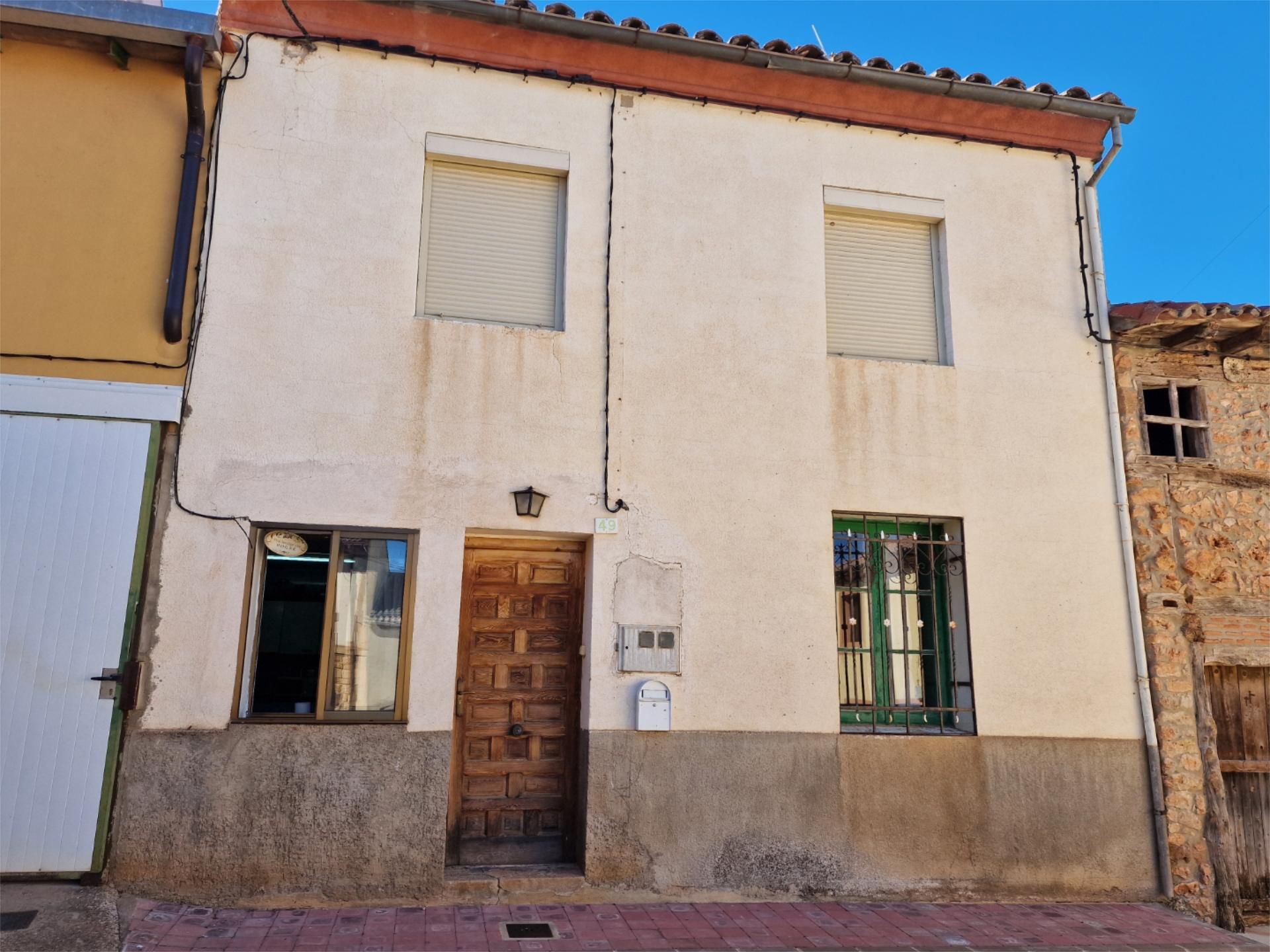 Vista exterior de Casa adosada en venda en Rioseco de Soria