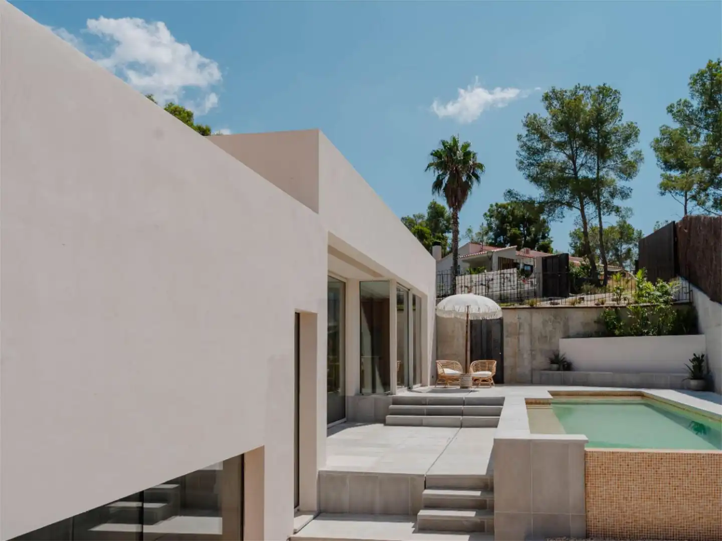 Houses for sale in Carrer Llobregat, 5, Mas Alba Exterior view of Houses for sale in Sant Pere de Ribes with Air Conditioner, Heating and Private garden