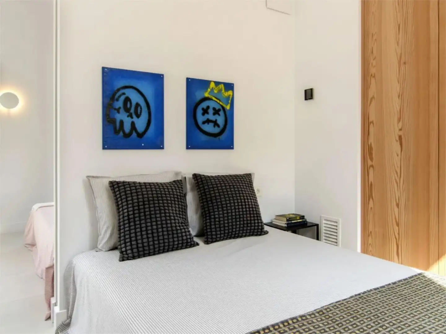 Houses for sale in Carrer Llobregat, 5, Mas Alba Bedroom of Houses for sale in Sant Pere de Ribes with Air Conditioner, Heating and Private garden