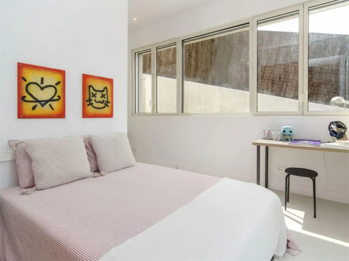 Houses for sale in Carrer Llobregat, 5, Mas Alba Bedroom of Houses for sale in Sant Pere de Ribes with Air Conditioner, Heating and Private garden