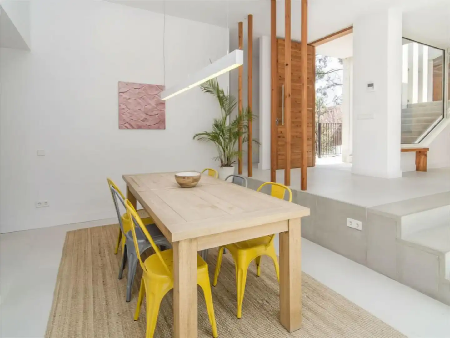 Houses for sale in Carrer Llobregat, 5, Mas Alba Dining room of Houses for sale in Sant Pere de Ribes with Air Conditioner, Heating and Private garden