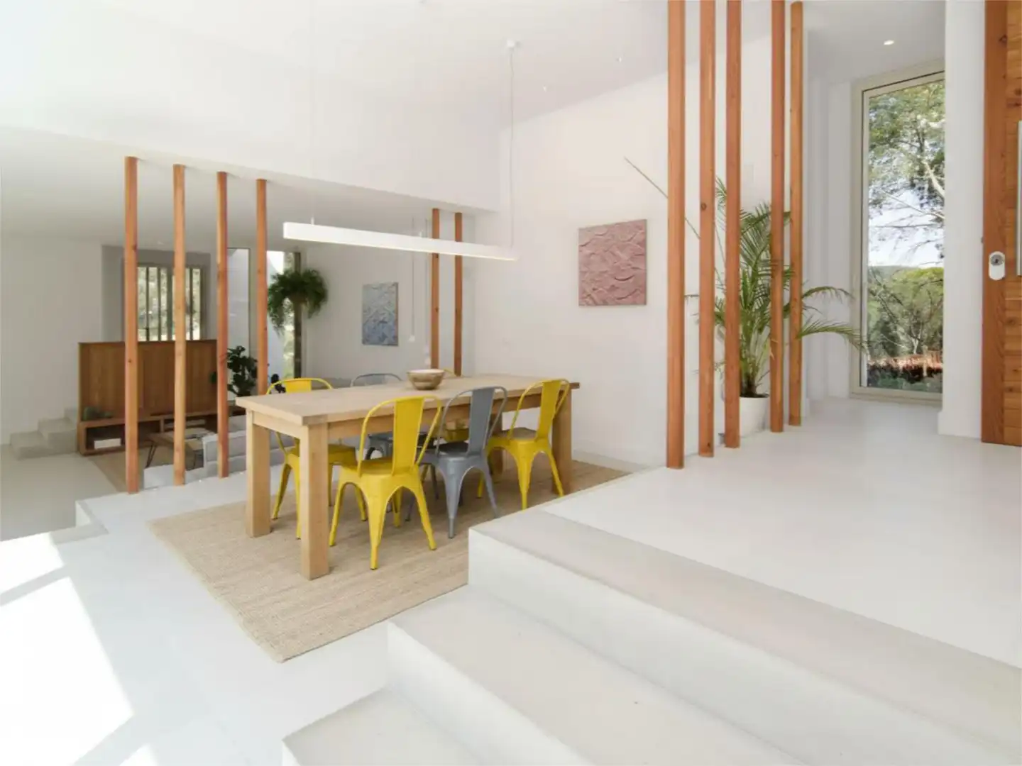 Houses for sale in Carrer Llobregat, 5, Mas Alba Dining room of Houses for sale in Sant Pere de Ribes with Air Conditioner, Heating and Private garden