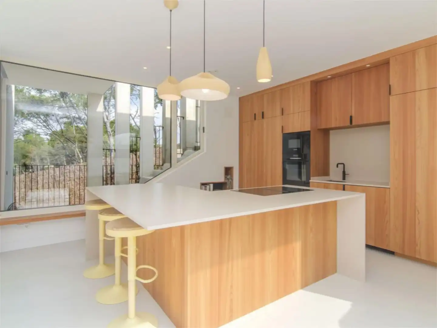 Houses for sale in Carrer Llobregat, 5, Mas Alba Kitchen of Houses for sale in Sant Pere de Ribes with Air Conditioner, Heating and Private garden