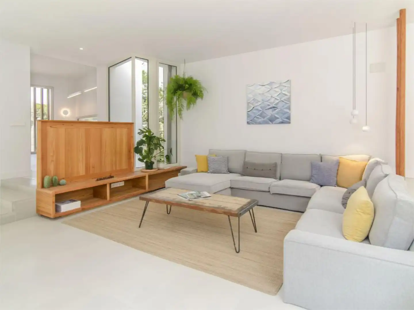 Houses for sale in Carrer Llobregat, 5, Mas Alba Living room of Houses for sale in Sant Pere de Ribes with Air Conditioner, Heating and Private garden