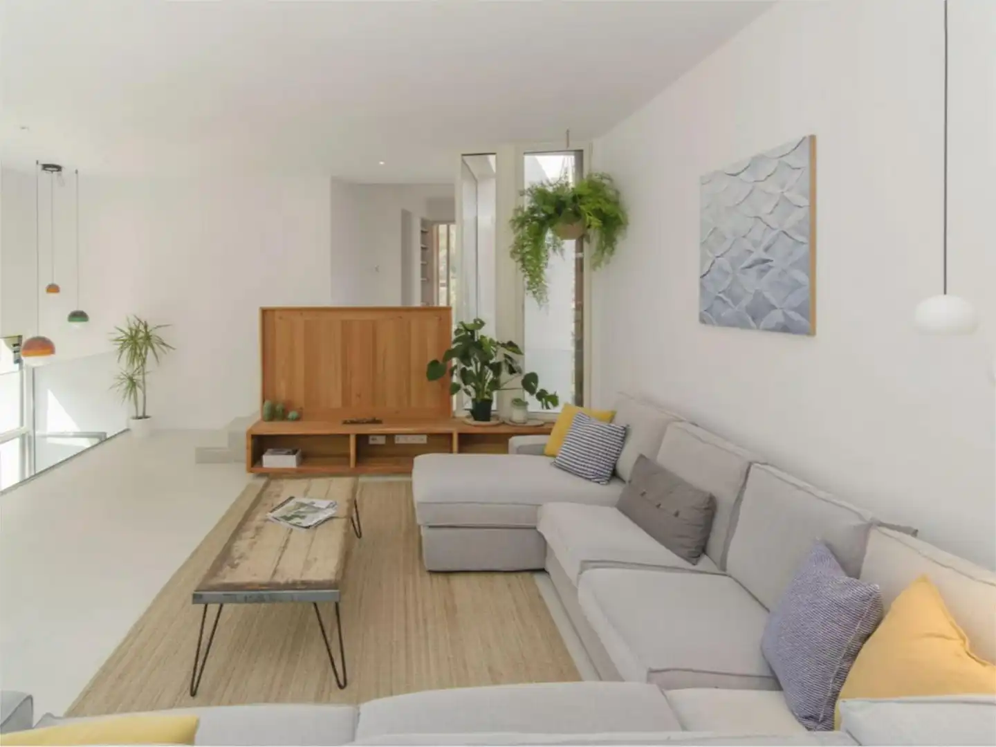 Houses for sale in Carrer Llobregat, 5, Mas Alba Living room of Houses for sale in Sant Pere de Ribes with Air Conditioner, Heating and Private garden