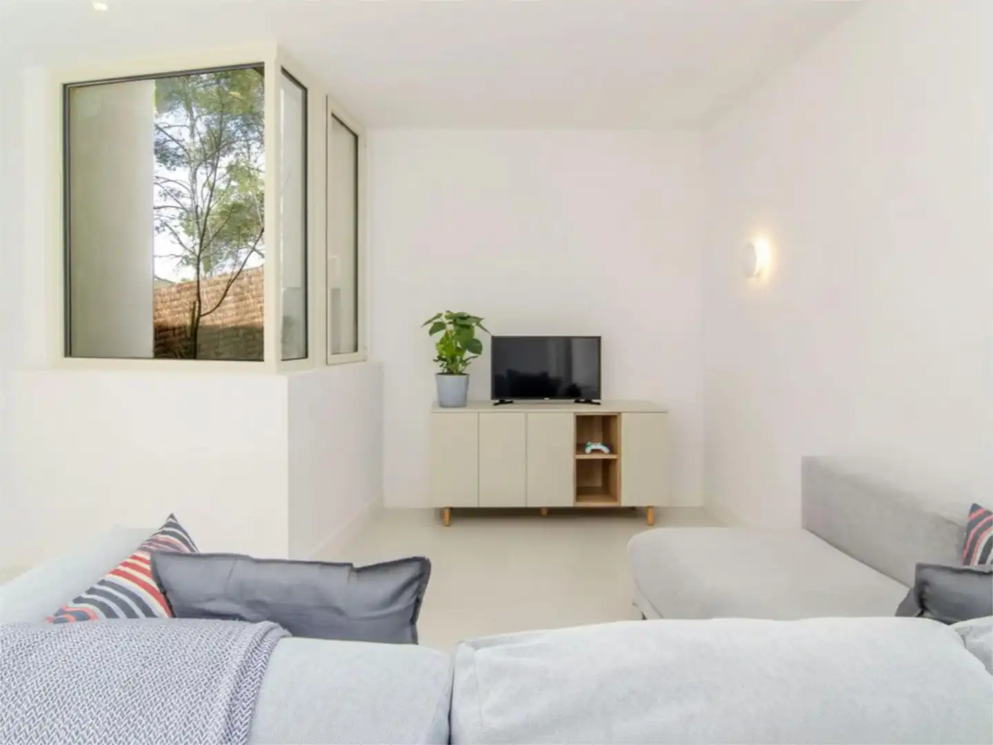 Houses for sale in Carrer Llobregat, 5, Mas Alba Living room of Houses for sale in Sant Pere de Ribes with Air Conditioner, Heating and Private garden