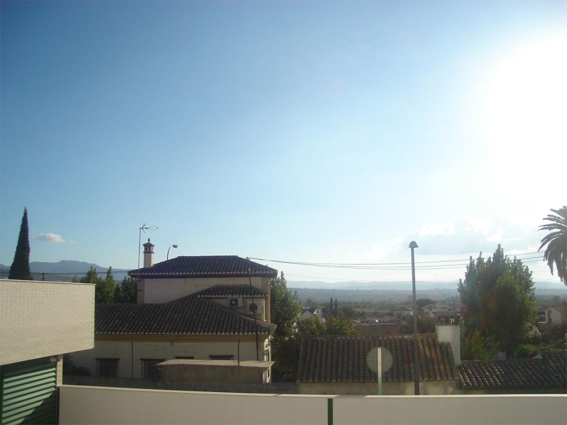 Exterior view of Flat for sale in Huétor Vega  with Heating, Private garden and Parquet flooring