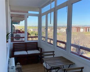 Balcony of Flat to rent in  Madrid Capital  with Air Conditioner, Heating and Terrace