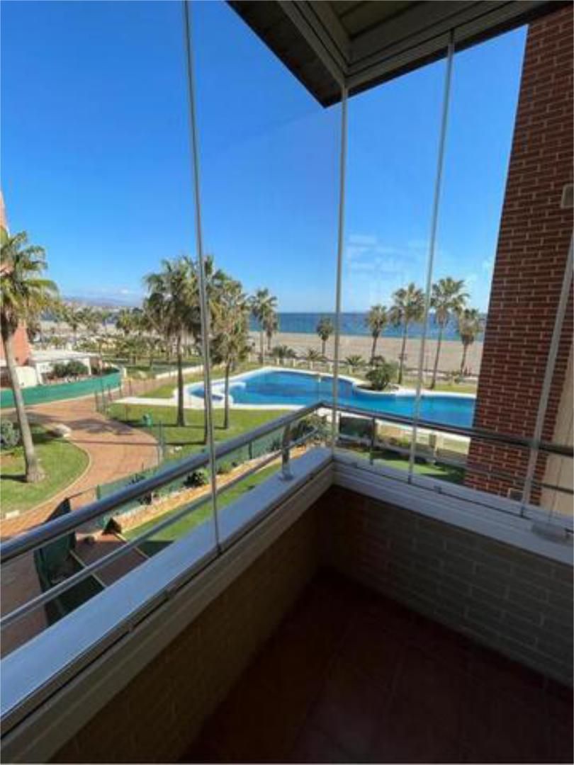 Exterior view of Apartment to rent in Roquetas de Mar  with Heating, Private garden and Terrace
