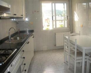 Kitchen of Flat to rent in Ourense Capital   with Heating, Terrace and Furnished