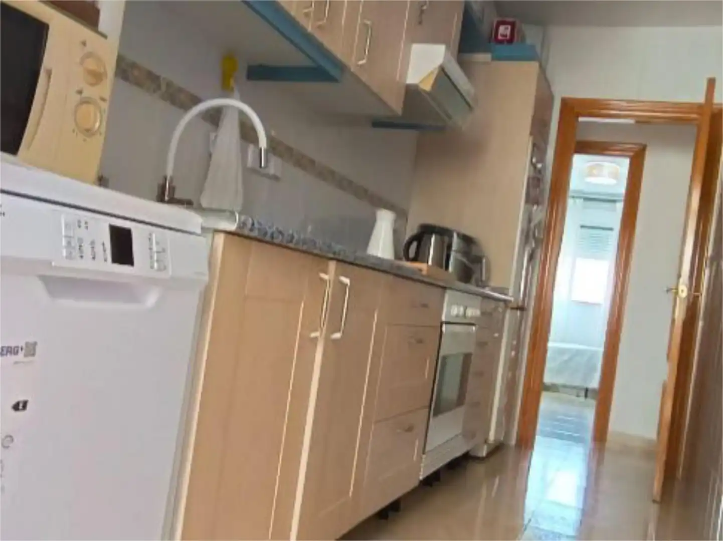 Flat for sale in Calle Juan de Padilla, 9, Aguadulce Norte Kitchen of Flat for sale in Roquetas de Mar with Air Conditioner, Heating and Parquet flooring