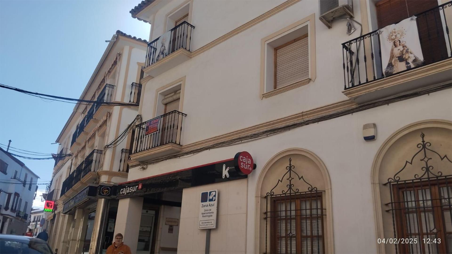 Vista exterior de Pis en venda en Castro del Río amb Traster i Balcó