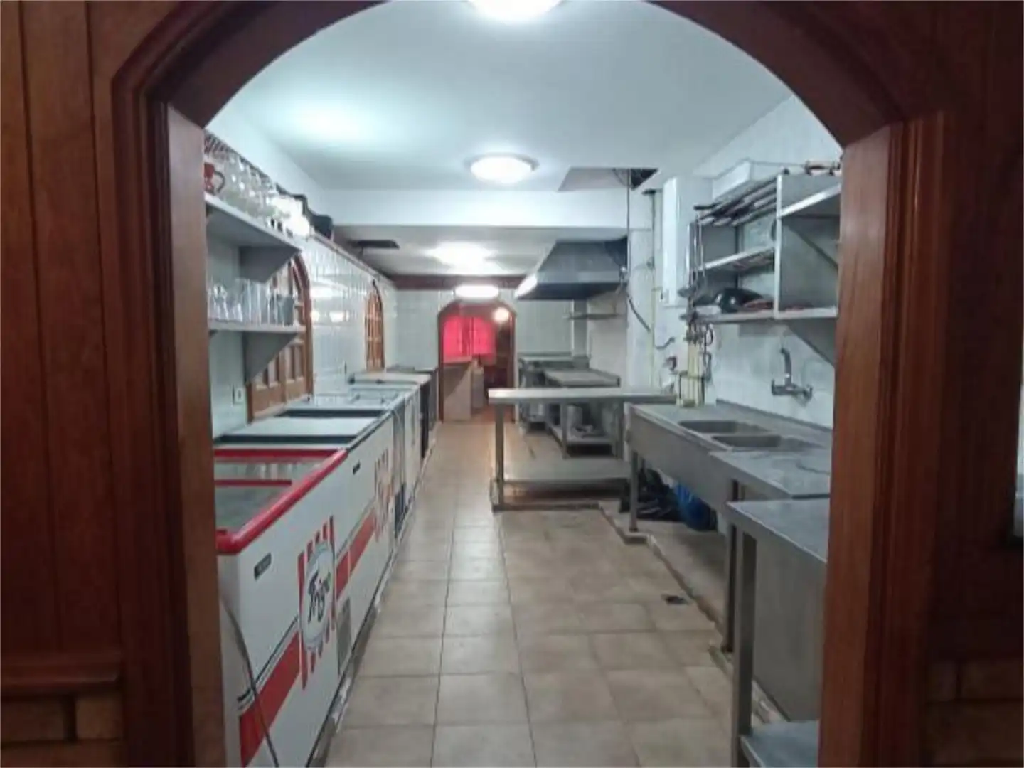 Cuina de Local en venda en Valleseco amb Aire condicionat, Calefacció i Parquet