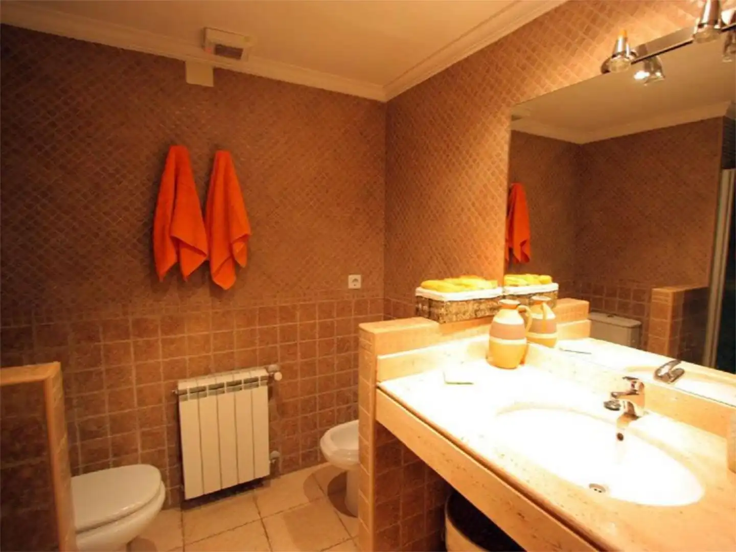 Baño de Casa o chalet de alquiler en Chiclana de la Frontera con Aire acondicionado, Jardín privado y Terraza