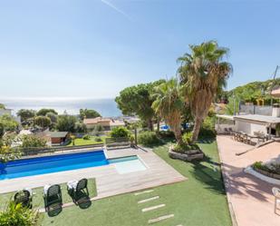 Jardí de Casa o xalet en venda en Lloret de Mar amb Aire condicionat, Terrassa i Piscina