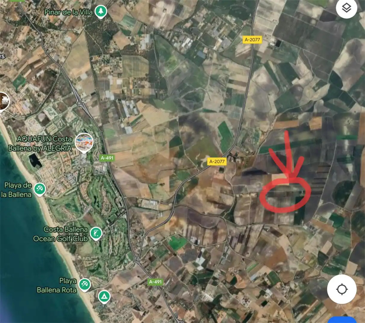 Finca rústica en venta en Rota