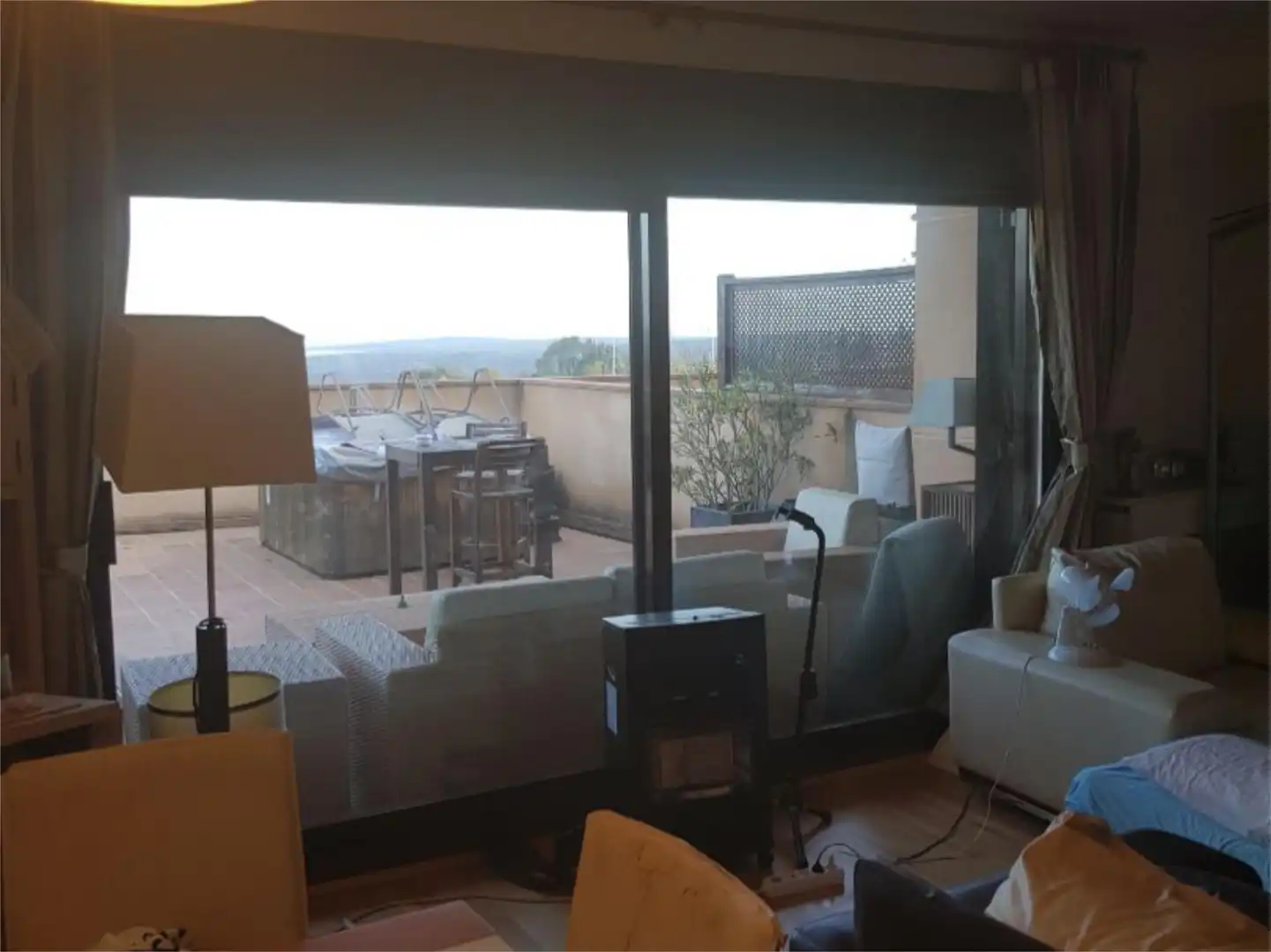 Room in Calle Francisco de Mora, 61, Zaburdón - Monte Escorial Terrace of Flat for share in San Lorenzo de El Escorial with Private garden, Parquet flooring and Terrace