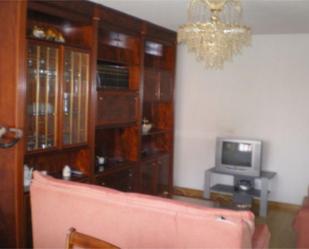 Living room of Flat to share in Ávila Capital  with Heating, Parquet flooring and Terrace