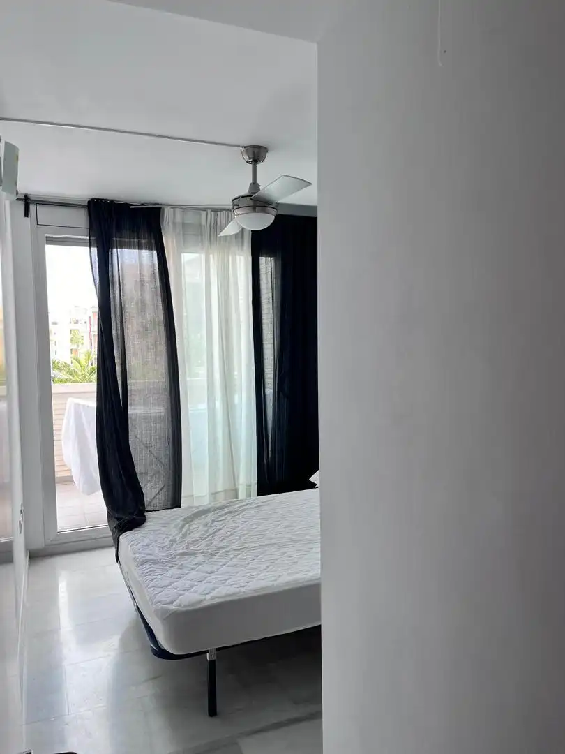Flat for rent in Carrer Assagador de la Marjal, 3, Les Bassetes - El Marjal Bedroom of Flat for rent in Dénia with Air Conditioner, Heating and Terrace