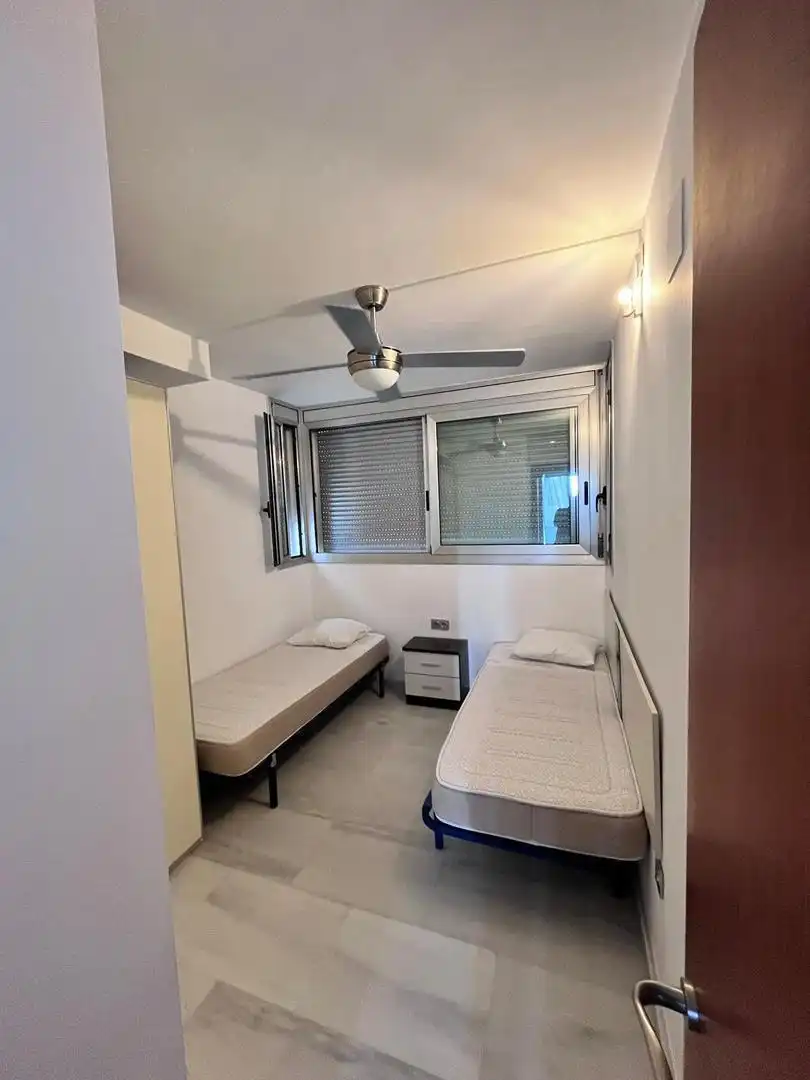 Flat for rent in Carrer Assagador de la Marjal, 3, Les Bassetes - El Marjal Bedroom of Flat for rent in Dénia with Air Conditioner, Heating and Terrace