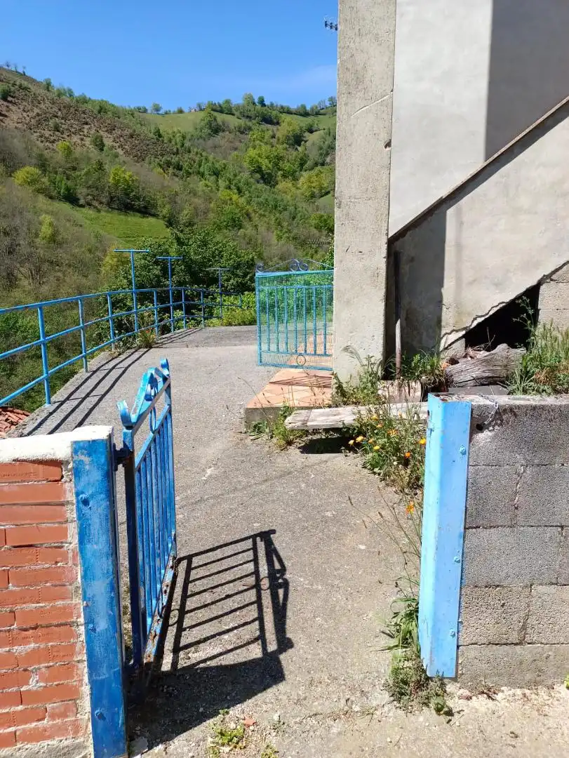Jardín de Casa adosada en venta en Laviana