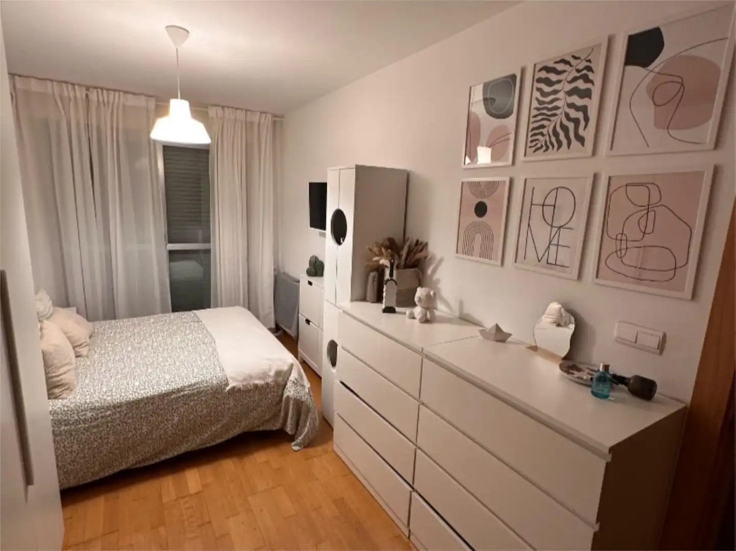 Bedroom of Flat for sale in Iza / Itza  with Heating, Parquet flooring and Terrace