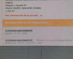 Terreny en venda en Navaleno
