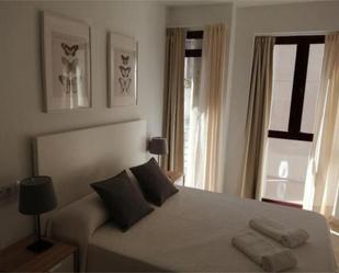 Bedroom of Flat to rent in  Huelva Capital  with Heating, Terrace and Furnished