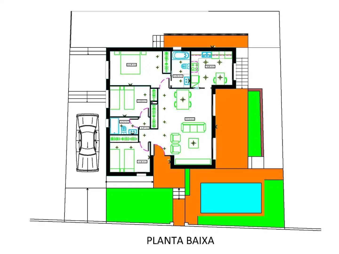 Casa o xalet en venda a Carrer Mallols, 31, Riells Casa o xalet en venda en L'Escala amb Aire condicionat, Terrassa i Piscina