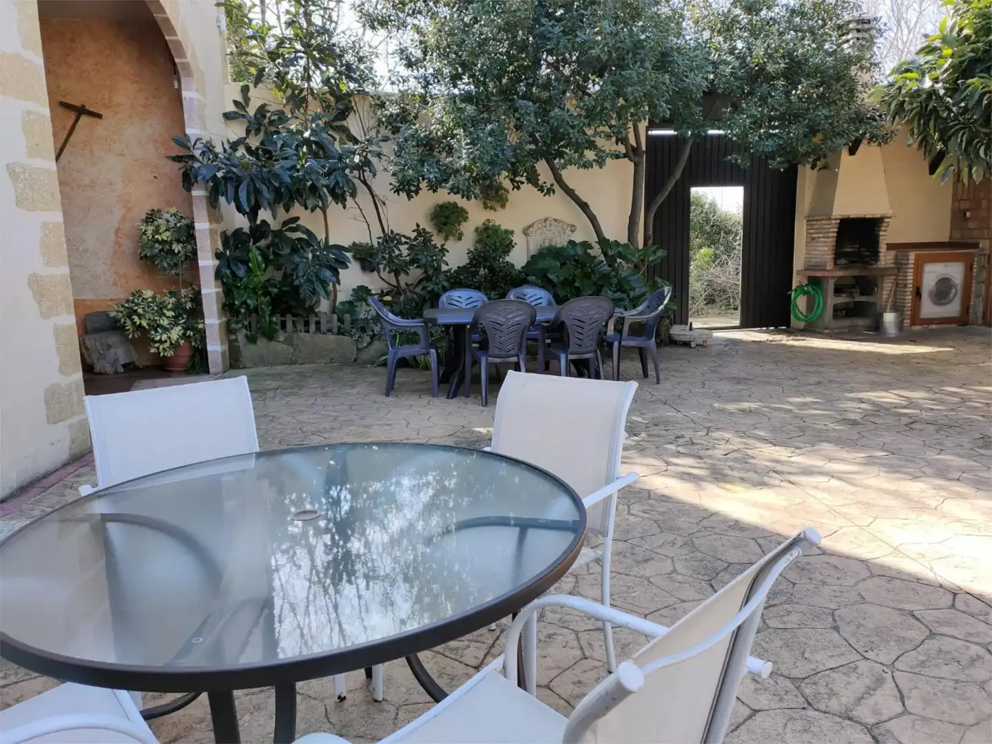 Terrassa de Casa o xalet en venda en Navaconcejo amb Aire condicionat i Piscina