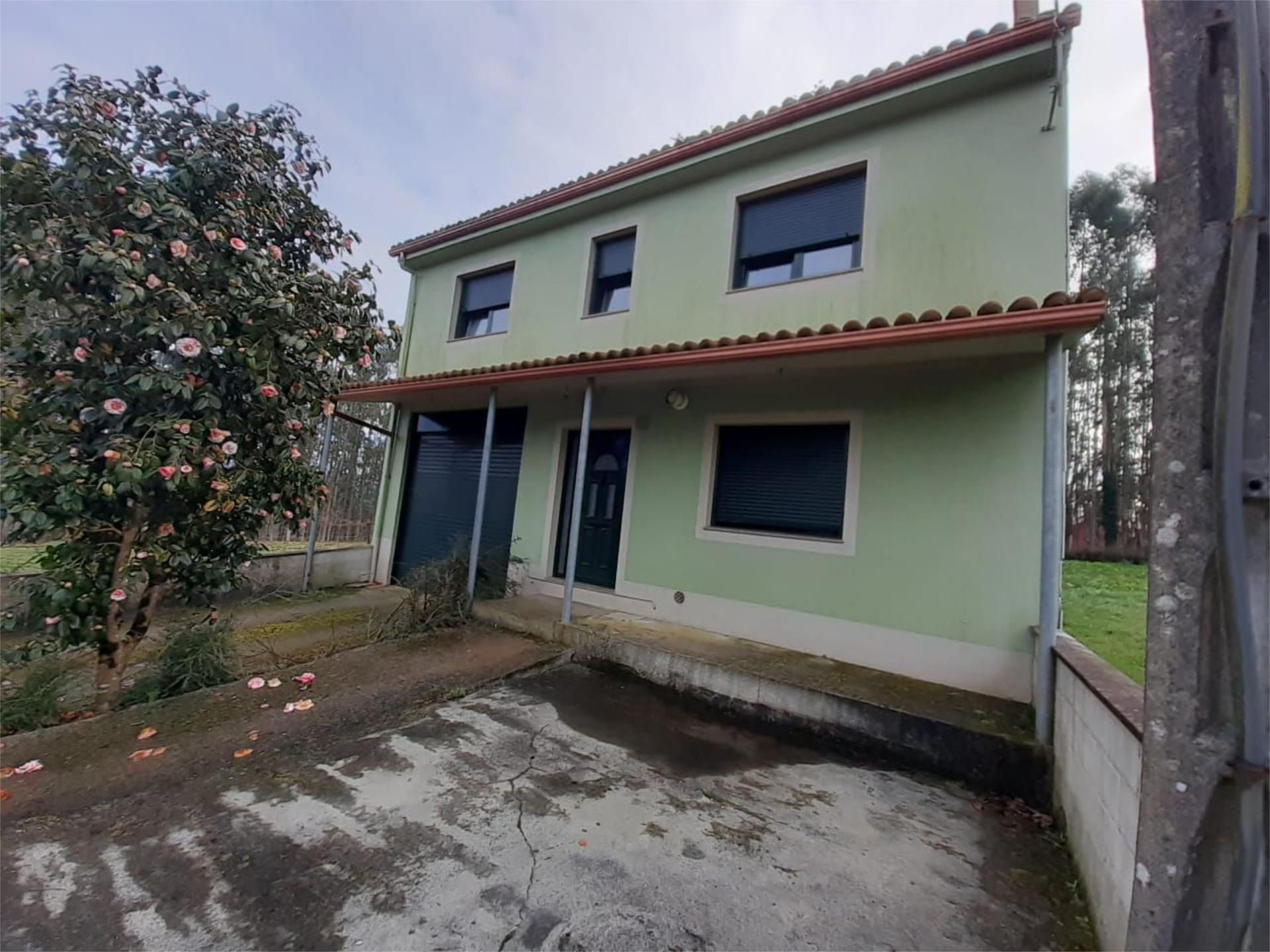 Exterior view of House or chalet for sale in Arzúa