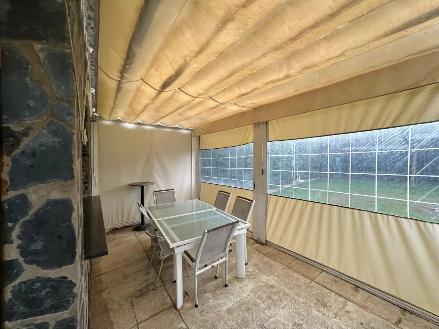 Terrace of Flat for rent in Valverde de Leganés  with Air Conditioner, Heating and Private garden