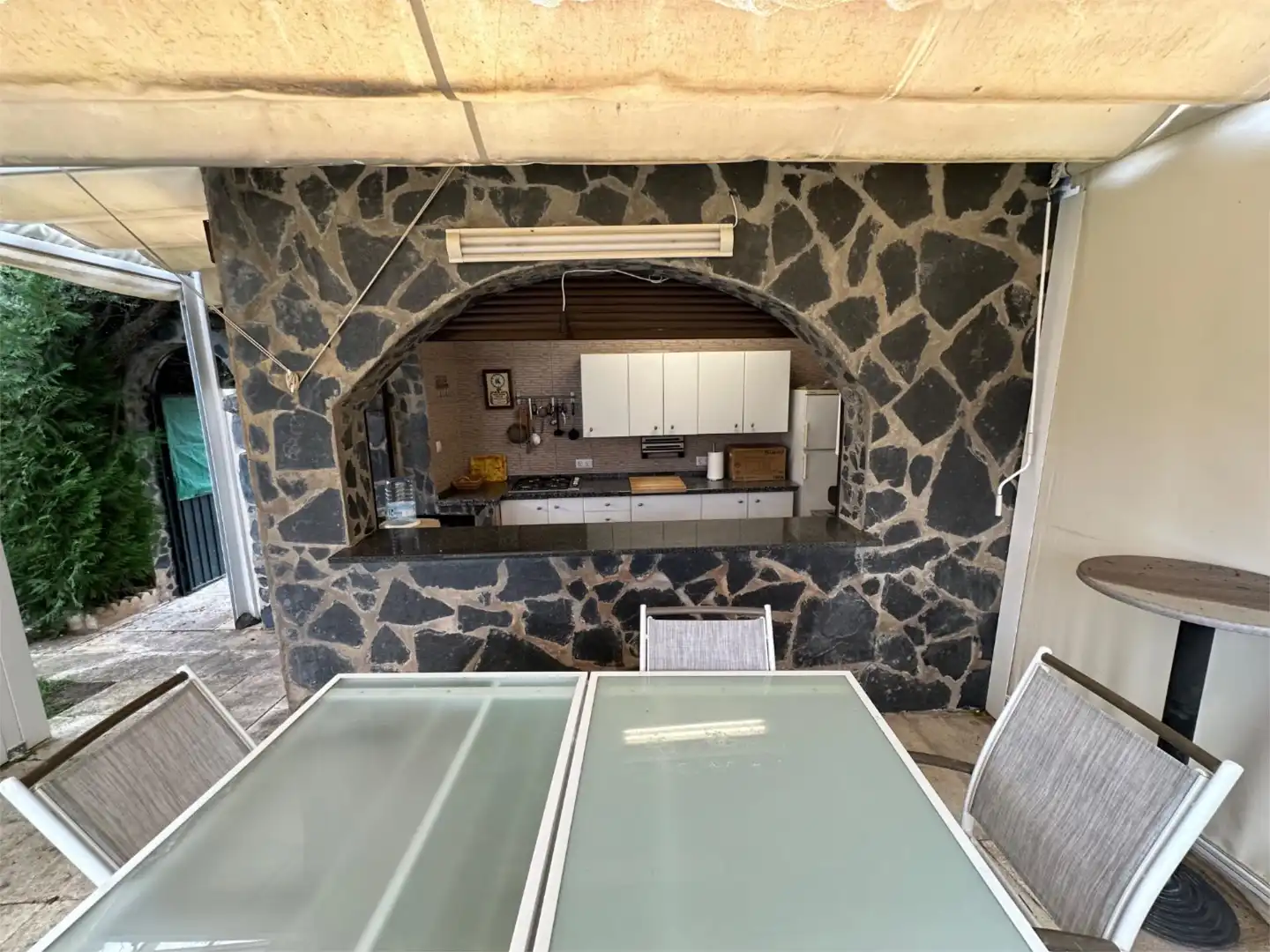 Kitchen of Flat for rent in Valverde de Leganés  with Air Conditioner, Heating and Private garden