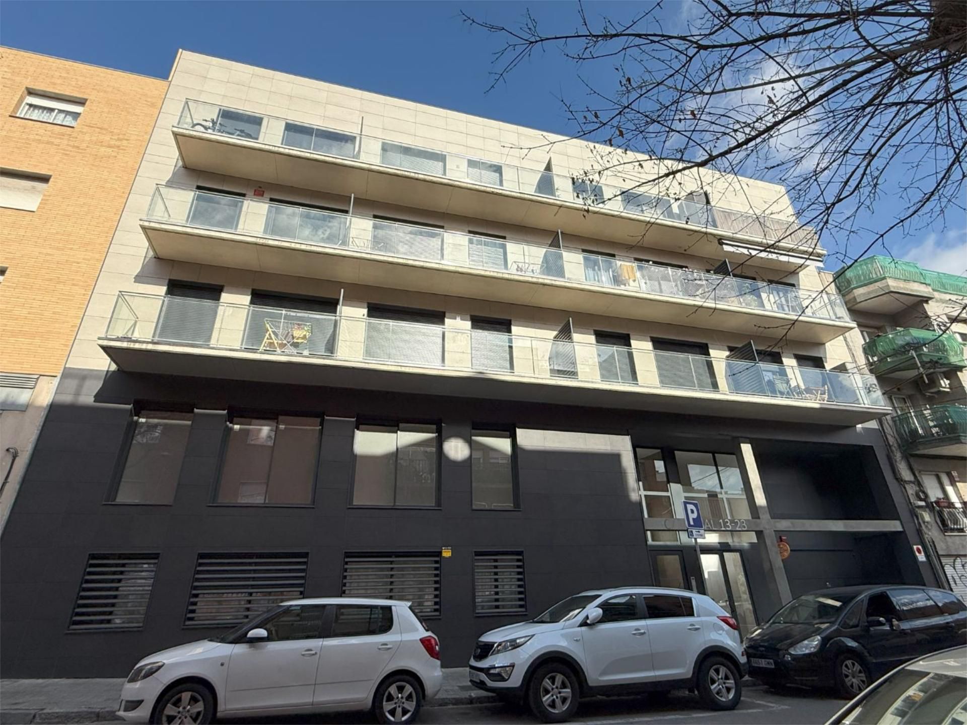 Vista exterior de Pis en venda en  Barcelona Capital amb Aire condicionat i Terrassa