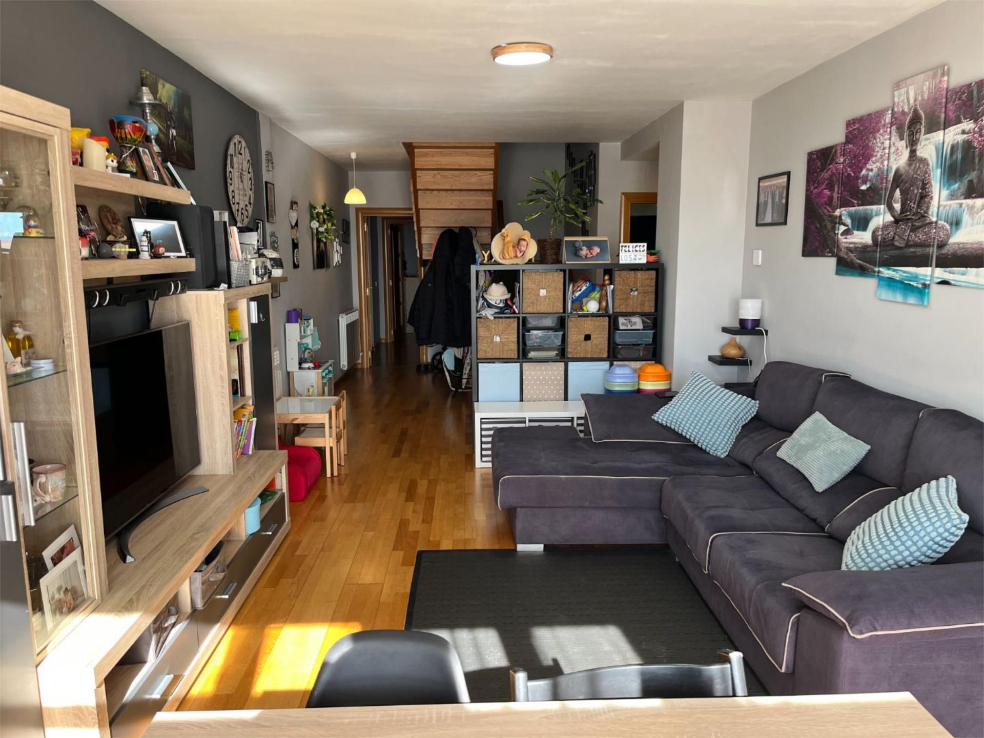 Living room of Flat for sale in Valencia de Don Juan  with Terrace