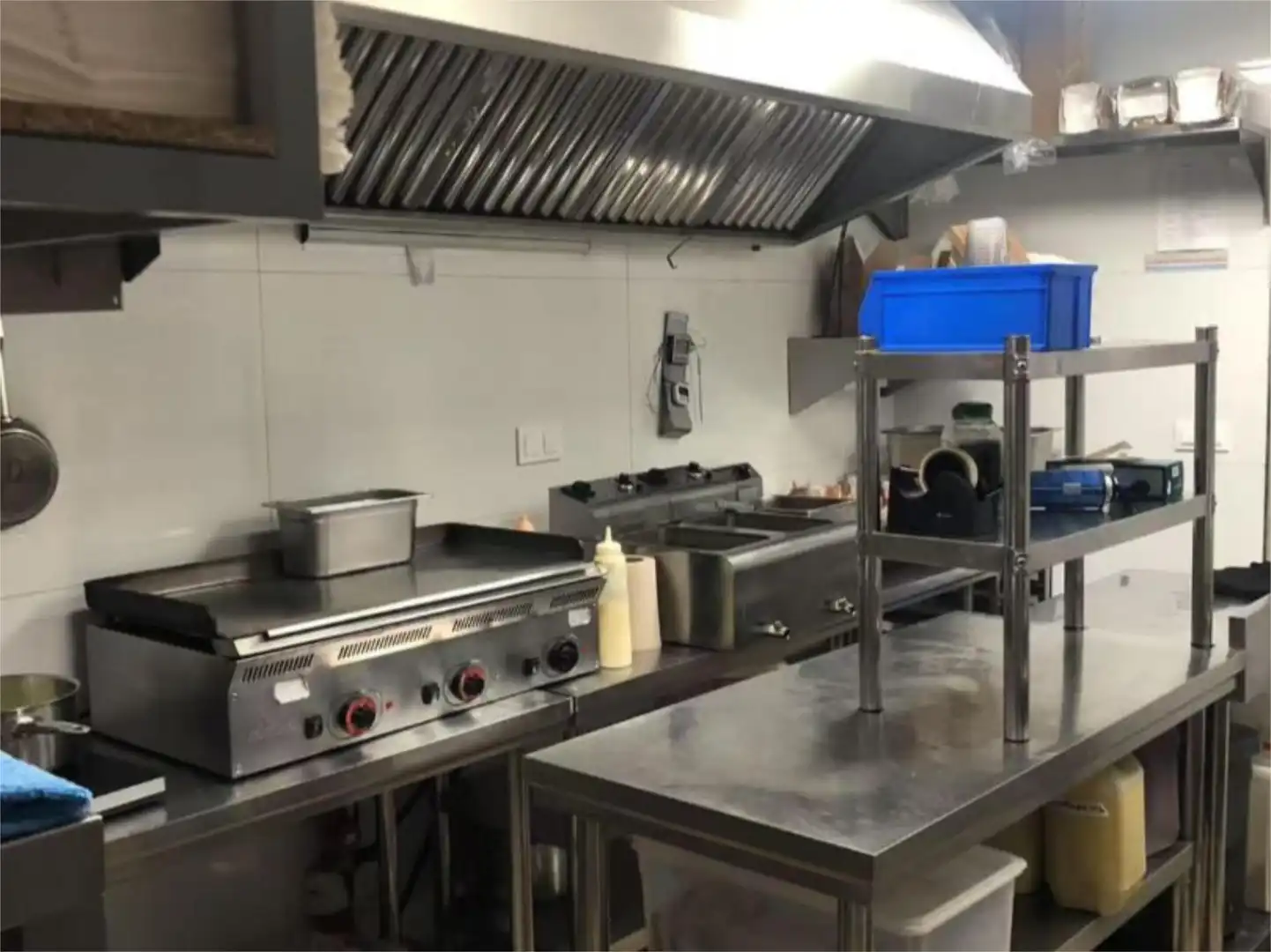 Cocina de Nave industrial de alquiler en Madrid