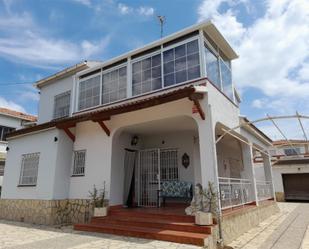 Exterior view of House or chalet for sale in Cubelles  with Air Conditioner and Terrace