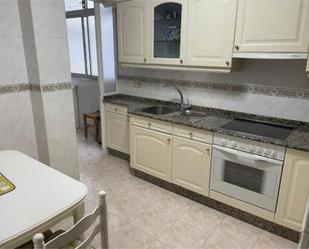 Kitchen of Flat for sale in A Coruña Capital   with Heating and Furnished