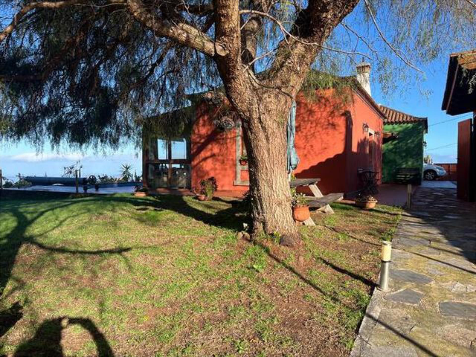 Vista exterior de Casa adosada en venda en Puntagorda amb Calefacció, Jardí privat i Terrassa