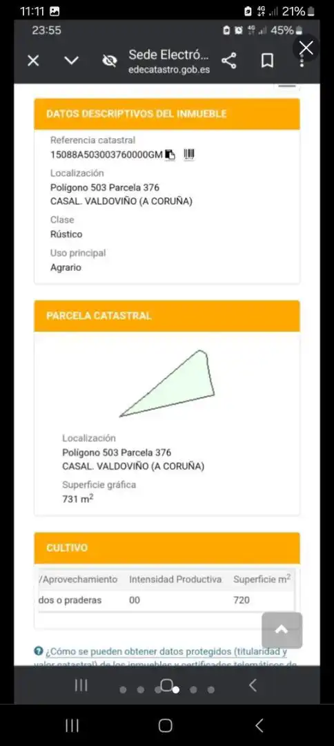 Constructible Land for sale in Lugar Lourido, 2, Valdoviño Constructible Land for sale in Valdoviño