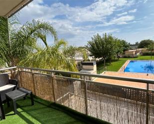 Terrace of Flat for sale in Amposta  with Air Conditioner, Heating and Private garden