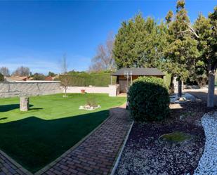 Jardí de Casa o xalet en venda en Villar del Olmo amb Aire condicionat, Terrassa i Piscina