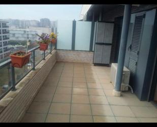 Terrace of Attic to rent in  Lleida Capital  with Air Conditioner, Heating and Parquet flooring