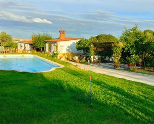 Garten von Country house zum verkauf in Sierra de Fuentes mit Klimaanlage, Heizung und Privatgarten