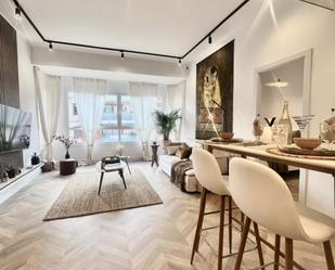 Living room of Flat for sale in  Palma de Mallorca  with Air Conditioner, Heating and Parquet flooring