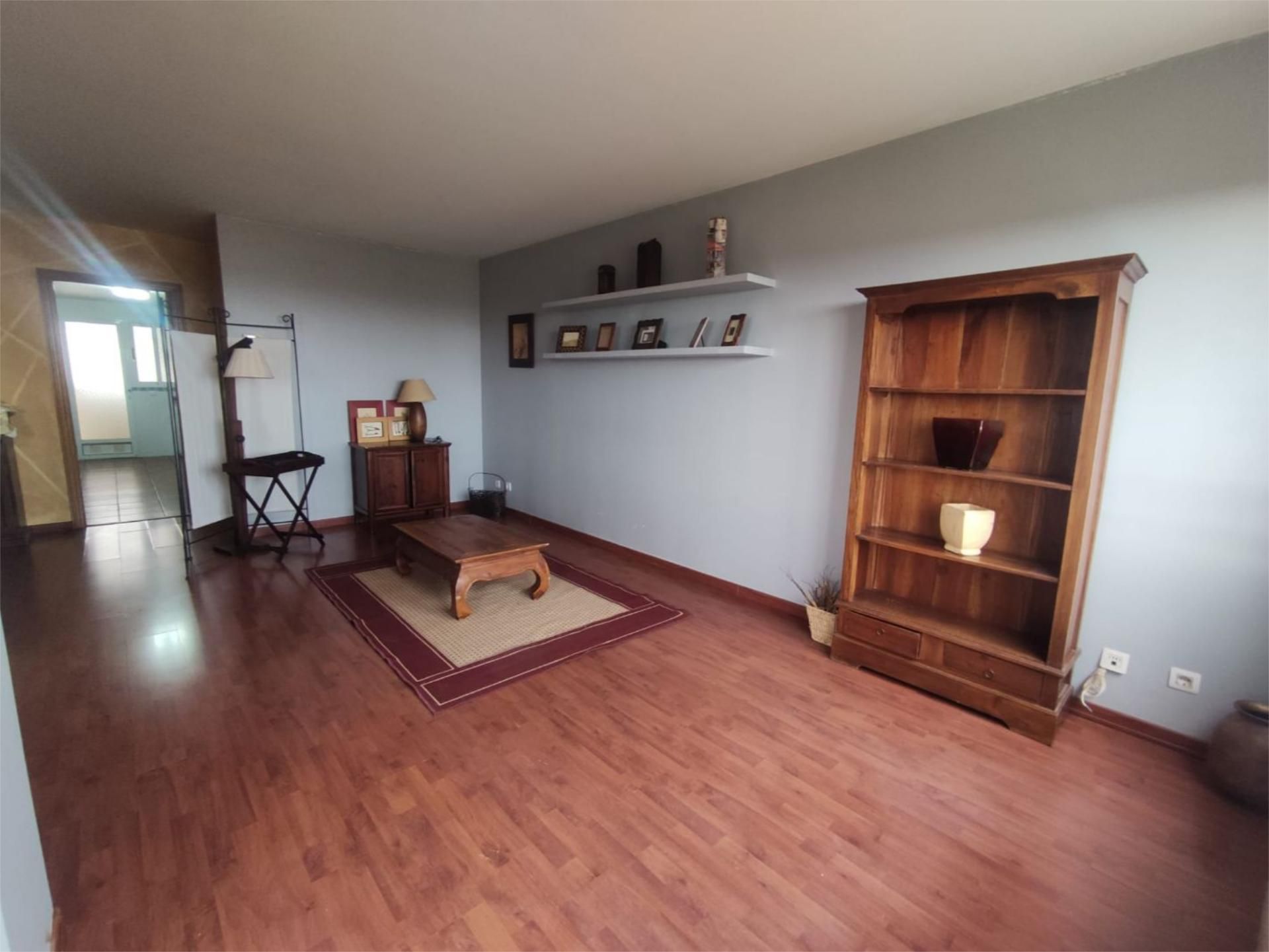 Sala d'estar de Pis en venda en Castellón de la Plana / Castelló de la Plana amb Calefacció, Jardí privat i Parquet