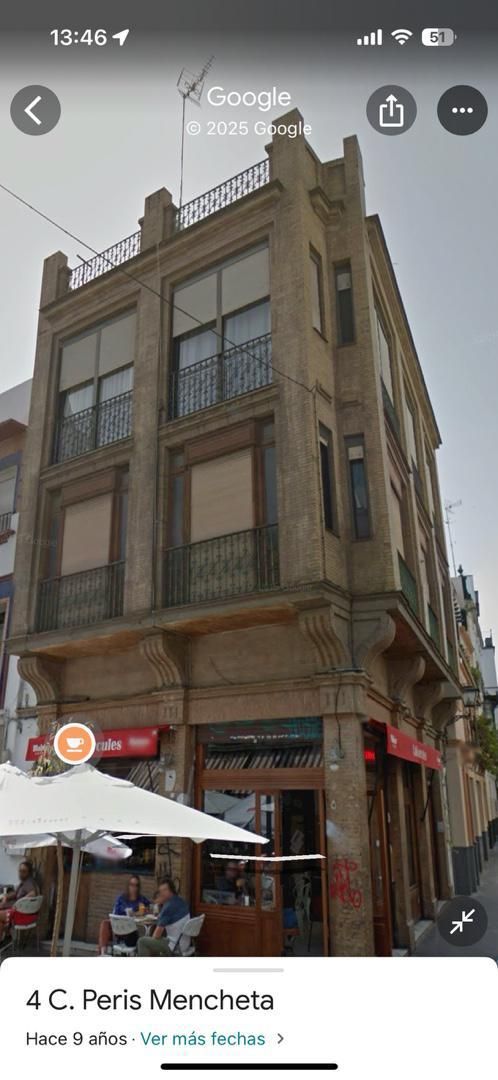 Exterior view of Flat to rent in  Sevilla Capital  with Air Conditioner, Furnished and Washing machine